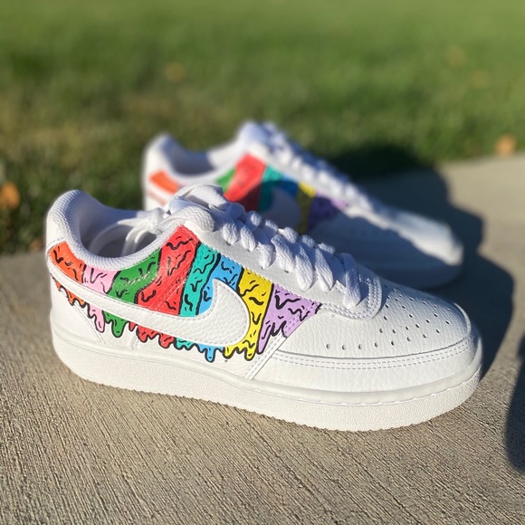 Custom Drip Nike Air Force 1’s - Picture 3 of 5